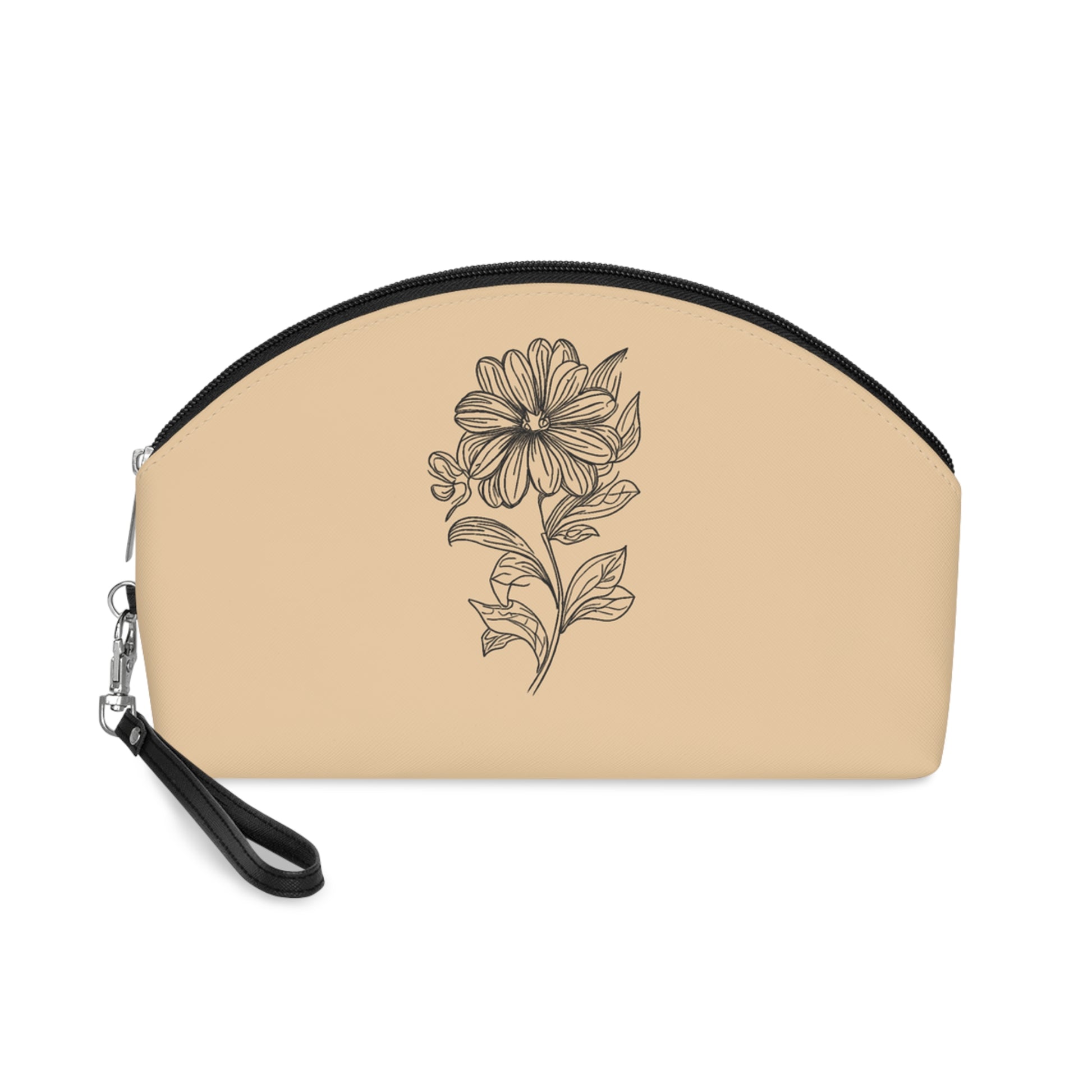 bloom makeup bag oyster pink front view