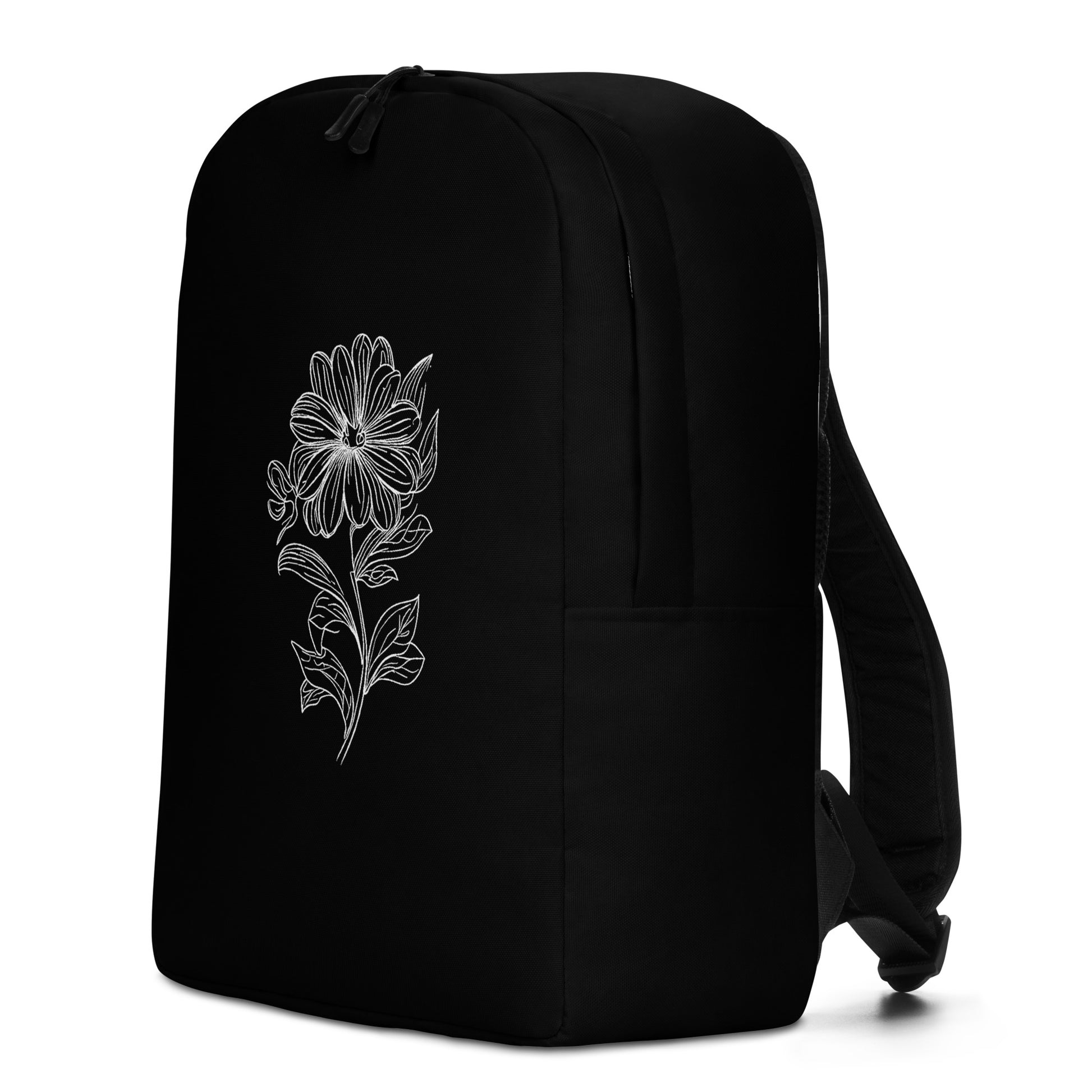 Bloom Minimalist Backpack 'Black' leeft side