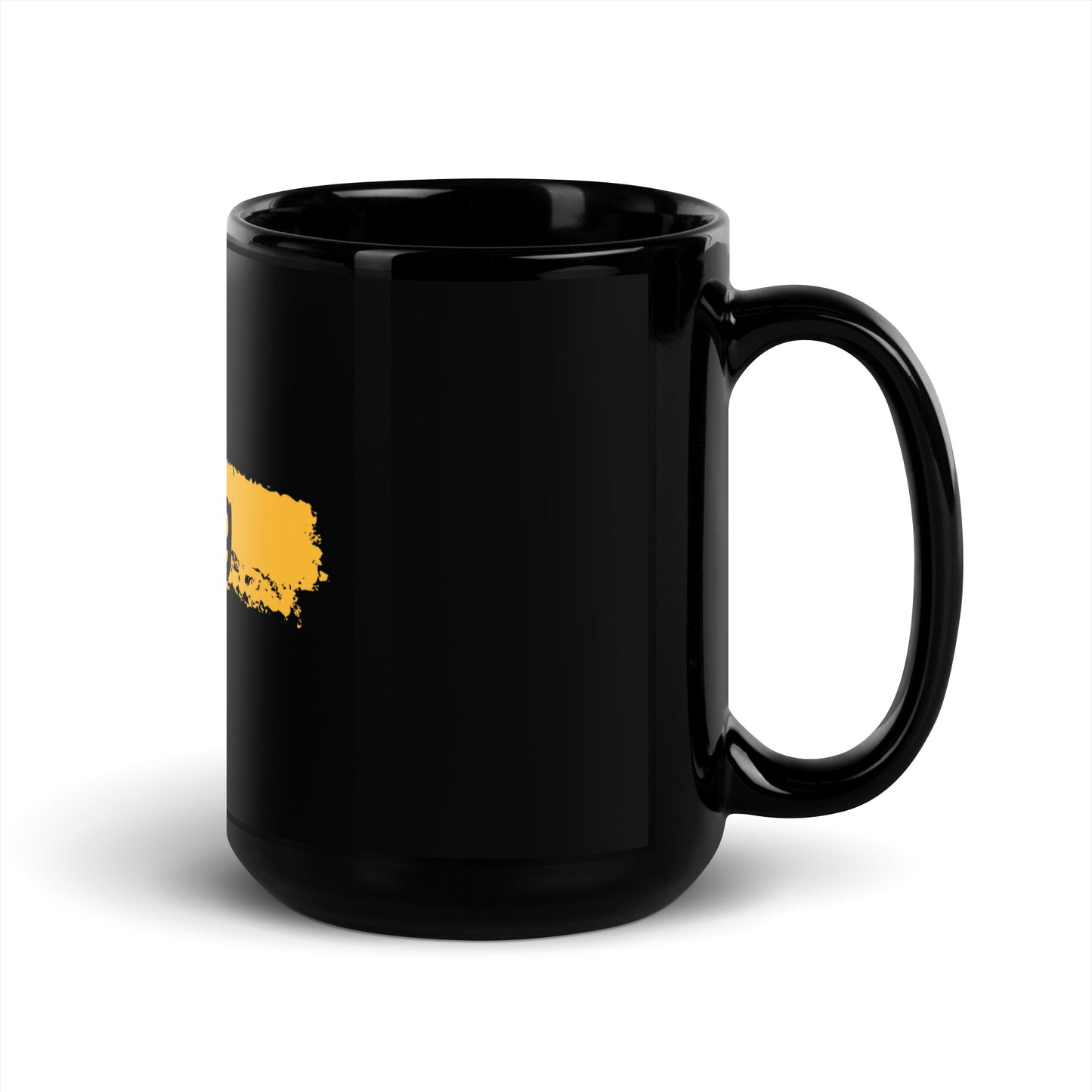 Fencing Black Glossy Mug F10