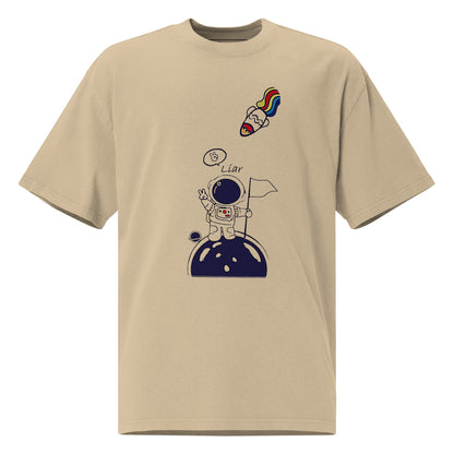 Oversized Space Liar Unisex t-shirt