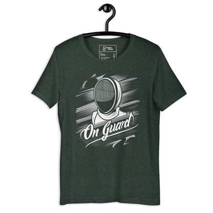 Unisex t-shirt On Guard Fencing Mask