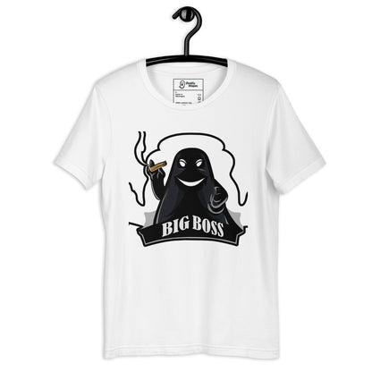 big boss men's t-shirt white front view